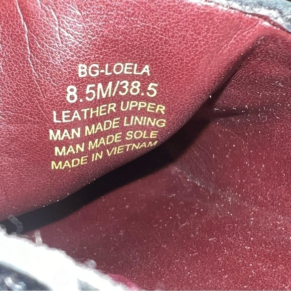 BCBG Loela Leather Ankle Booties - Picture 9 of 10